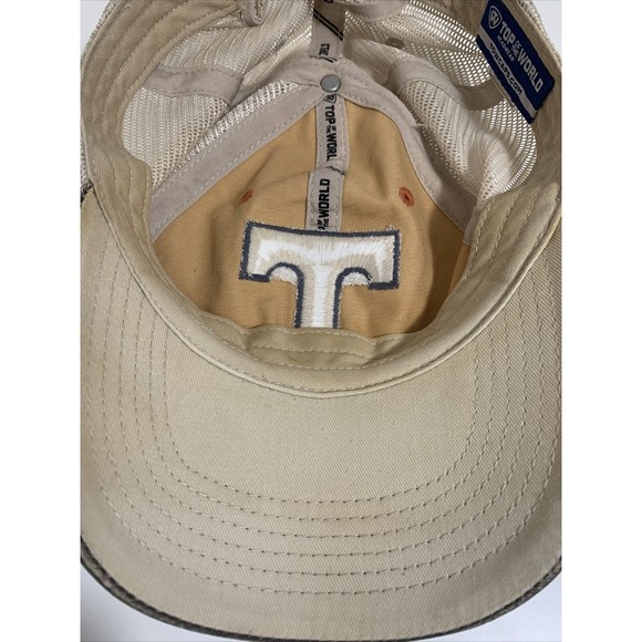 Tennessee Vols Top of the World Sports Hat Orange Volunteers Snap Back Trucker - Picture 8 of 10